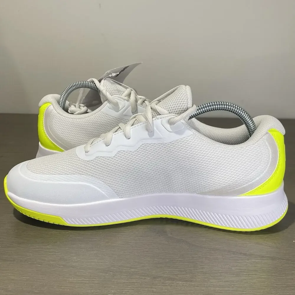 Wilson Womens Size 10 Tennis Shoes NEW White Neon Yellow Intrigue Lite WRS335830